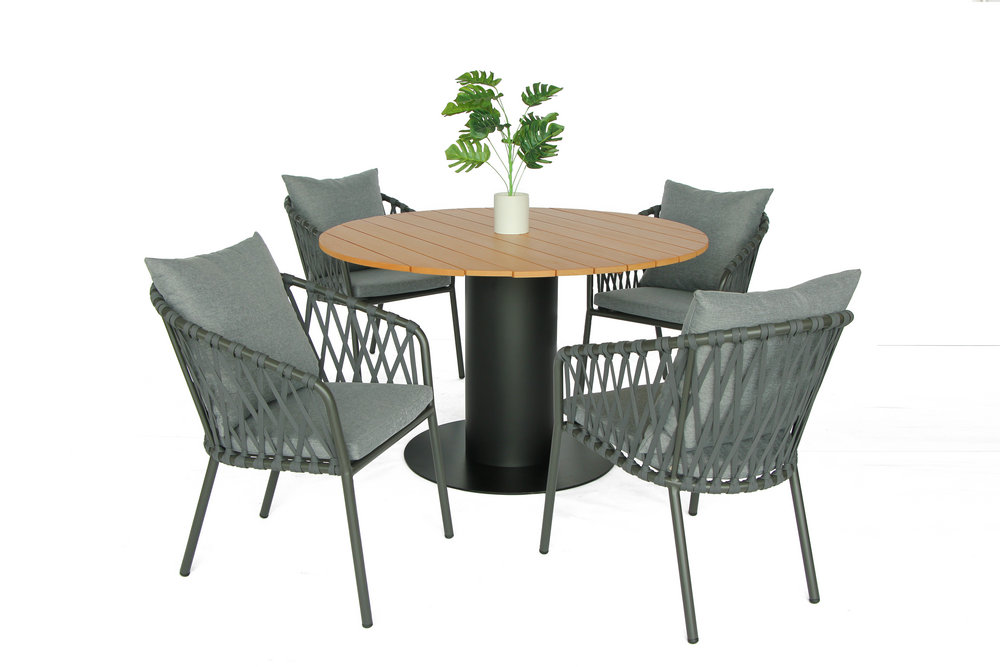 rope dining set for event