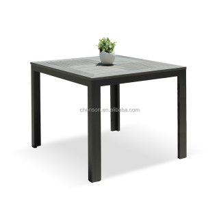 Garden Bistro Plastic Wood Table