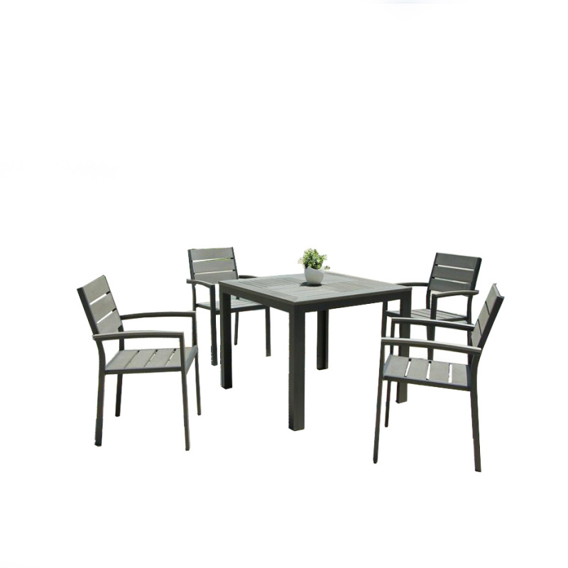 Garden Bistro Plastic Wood Table