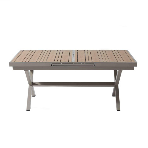 Modern Plastic Wood Dining Table