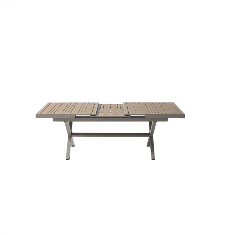 Modern Plastic Wood Dining Table