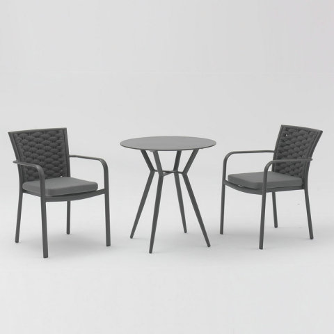 Modern Luxury Rope Weaving Dining Set