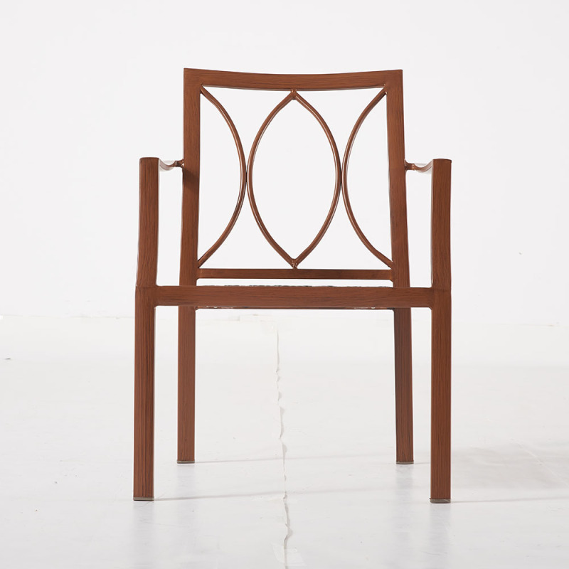 Outdoor Stacking Aluminum Chair