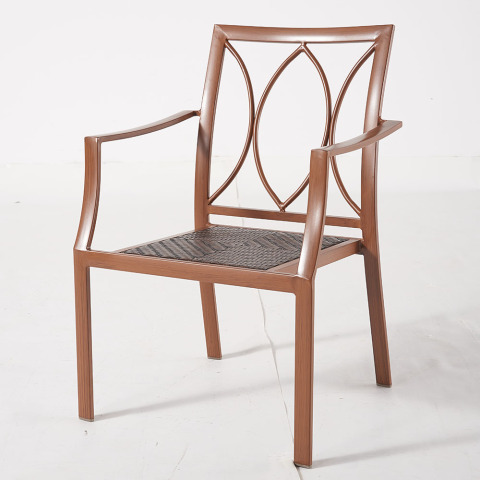 Outdoor Stacking Aluminum Chair