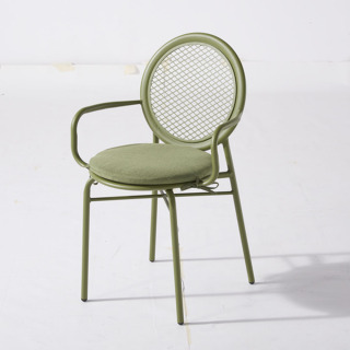 Outdoor Stacking Steel Chair