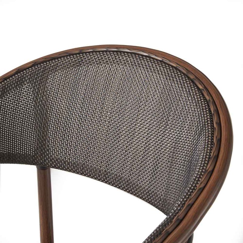 Uv Resistant Cafe Bamboo Like Chair