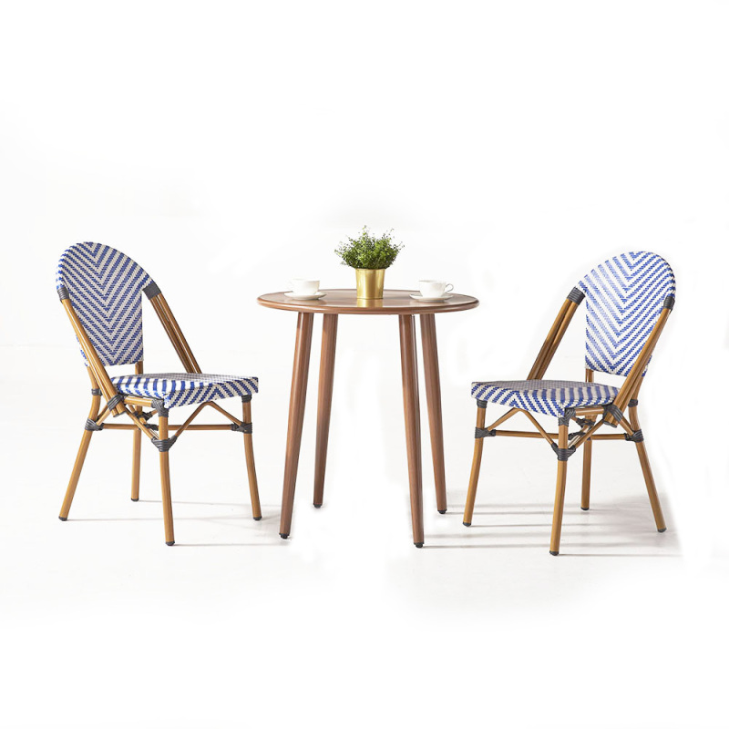 Bamboo Like Bistro Dining Set