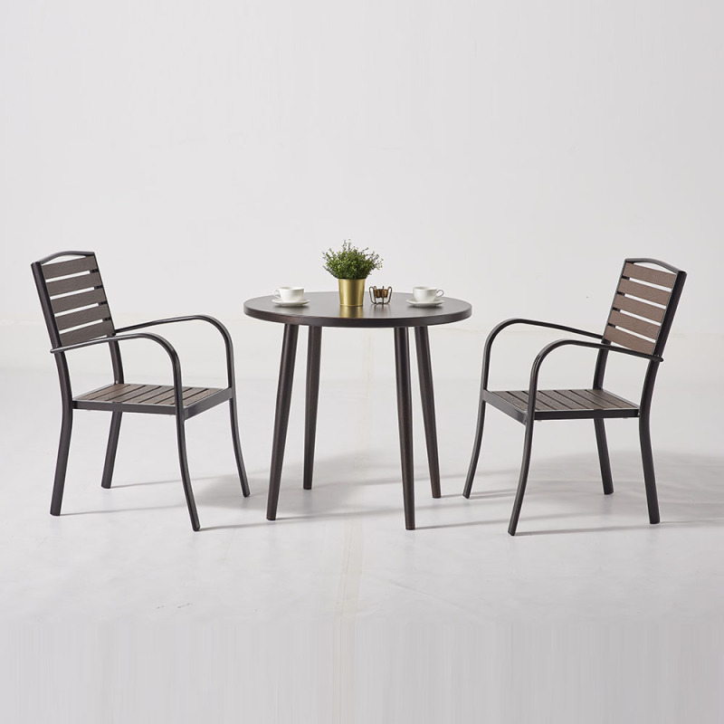 Patio Vintage Polywood Dining Set