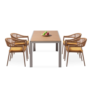 Outdoor Polywood Dining Set