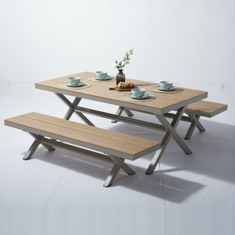 garden polywood dining set