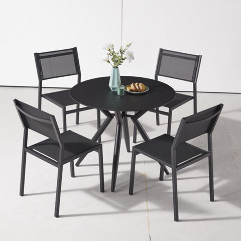 Modern Luxury Textilene Dining Set