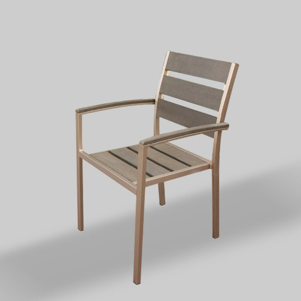 Modern Luxury Aluminum Dining Set