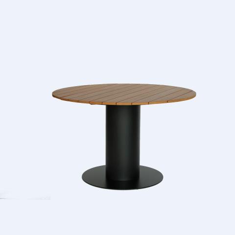 Modern Aluminum Dining Table
