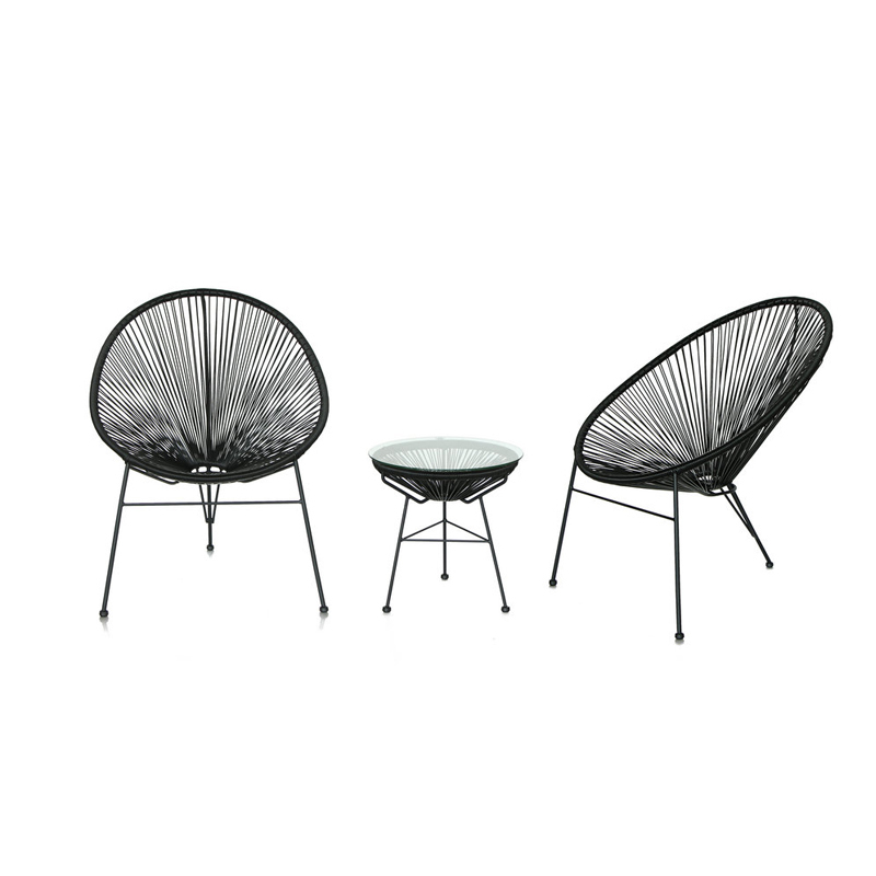 Wicker Modern Outdoor Rattan Sofa Set