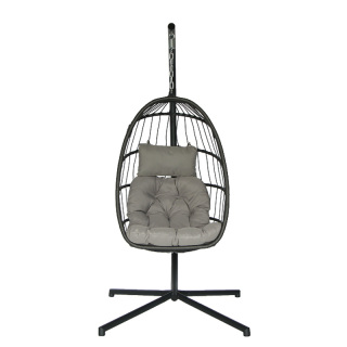 Rattan Folding Swing Chair