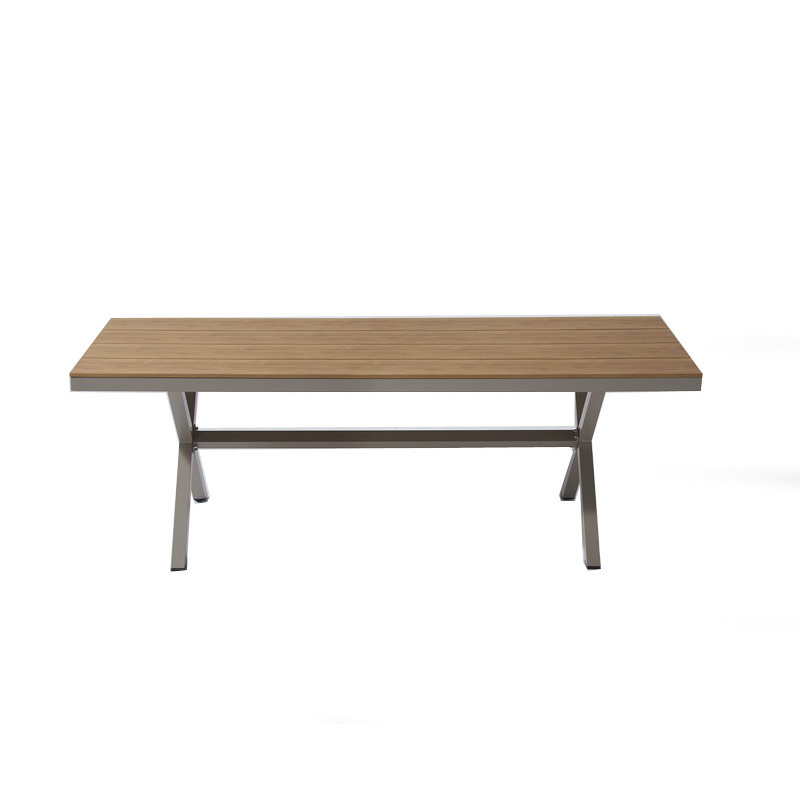 Outdoor Plastic Wood Square Table