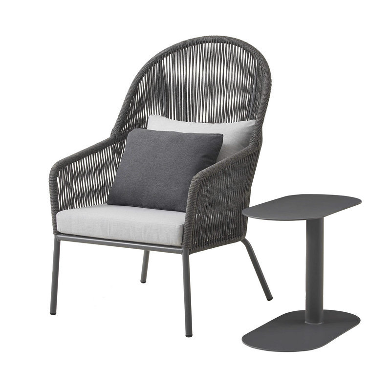 Balcony Bistro Rope Weaving Sofa Set