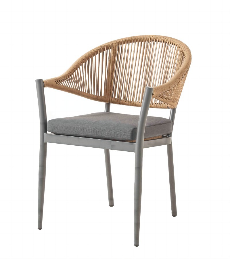 PE Wicker Outdoor Restaurant Chair