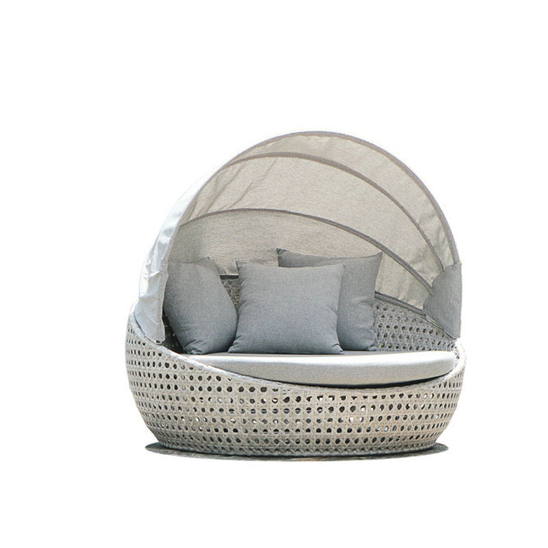 PE Wicker Lounger Sofa Outdoor Daybed