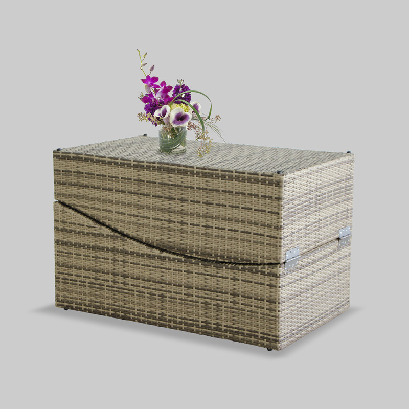 Outdoor Rattan Sun Chaise Lounger