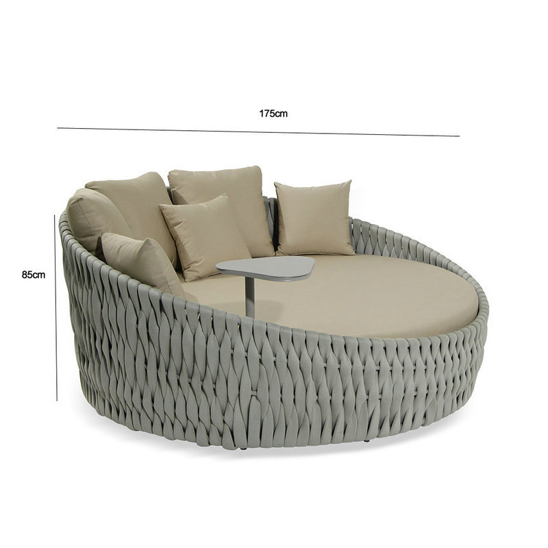 Pool Rope Weaving Daybed