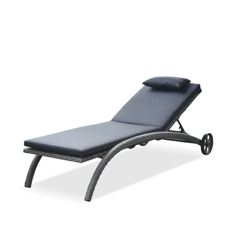 Hotel Rattan Swiming Pool Lounger Chair