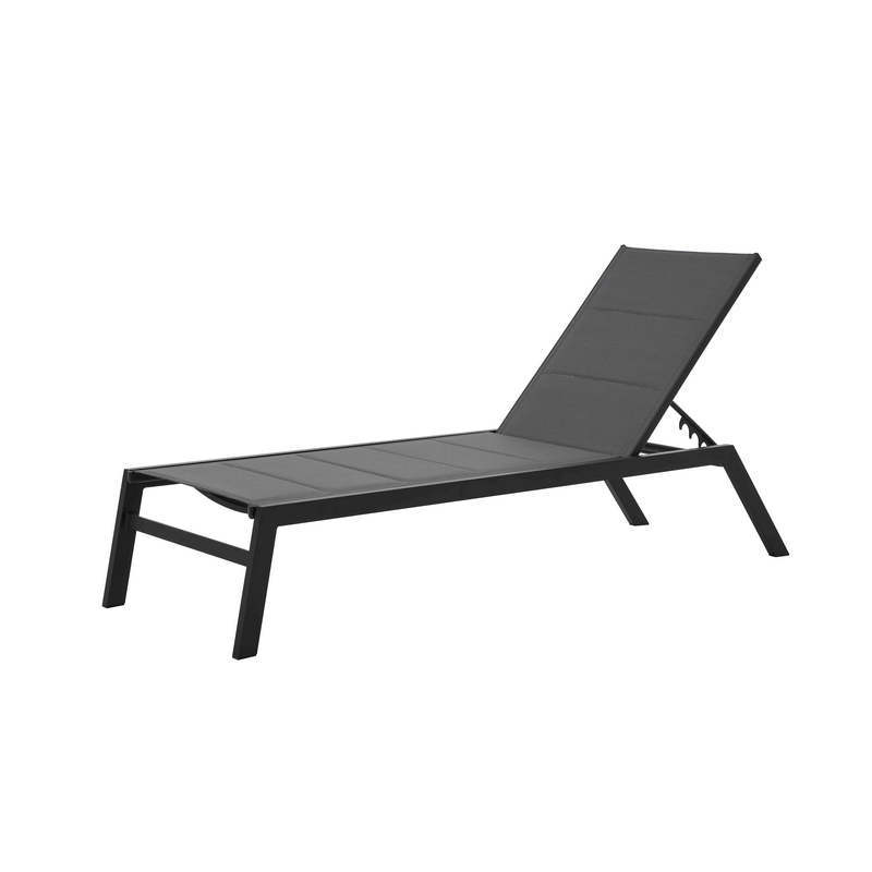 Outdoor PVC Mesh Chaise Lounge