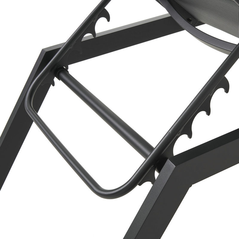 Outdoor PVC Mesh Chaise Lounge