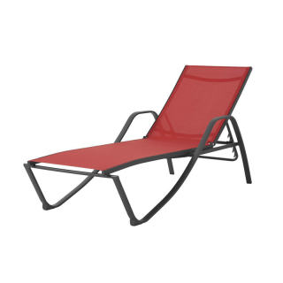 Villa Aluminum Chaise Lounge