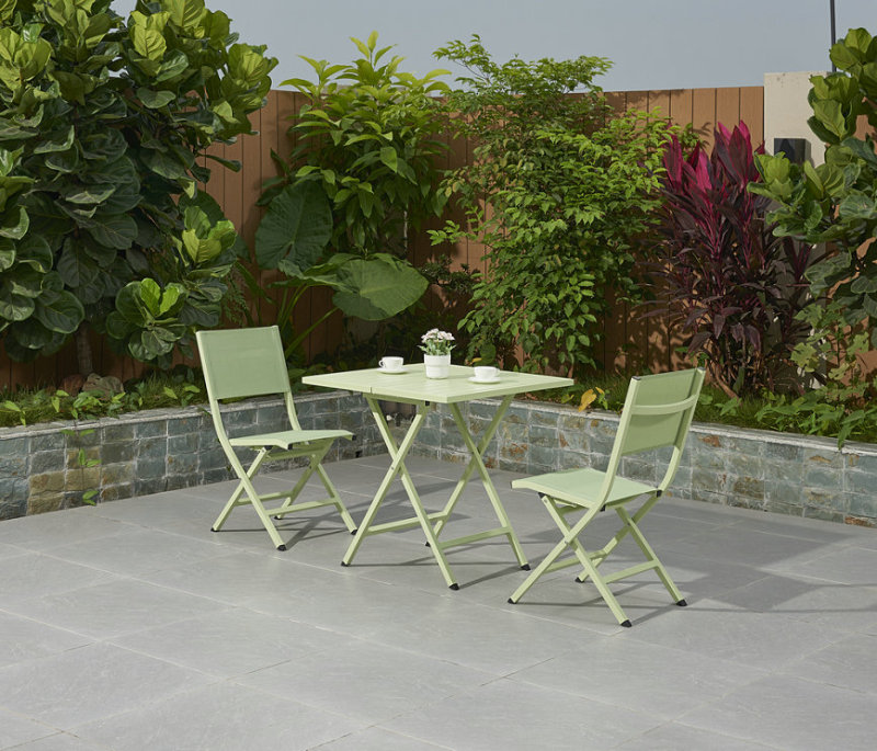 Folding Textilene Dining Set