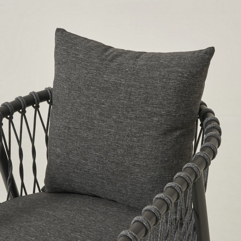 10-Sitzer-Aluminium-Esstisch-Set für den Außenbereich mit ausziehbarem Tisch