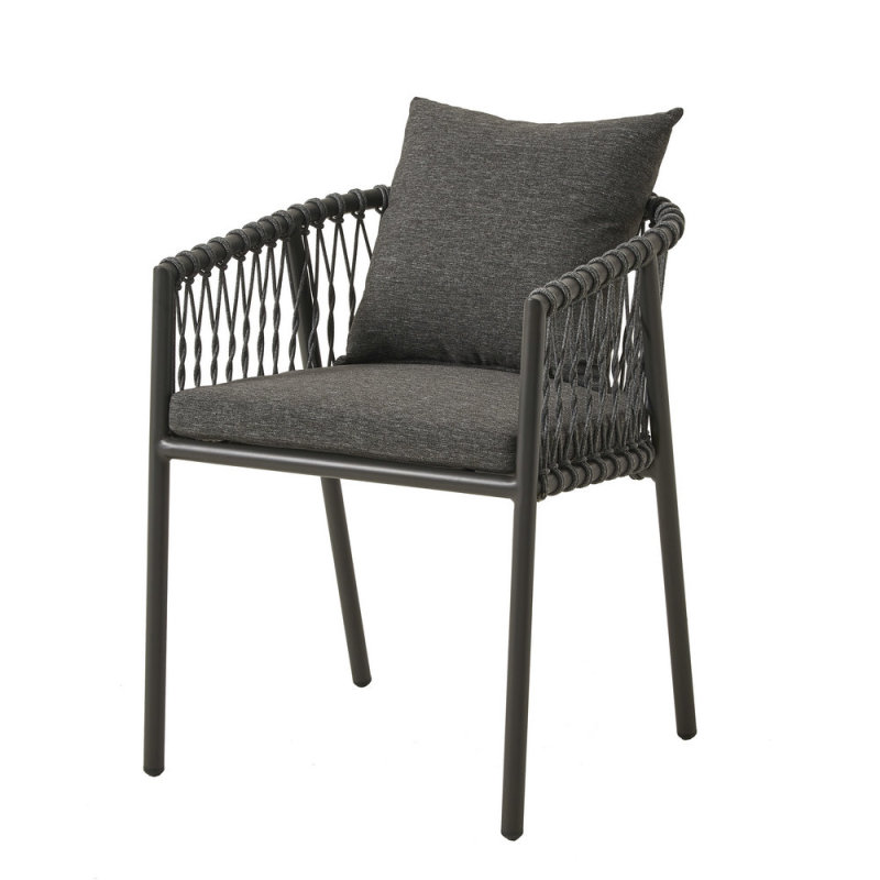 10-Sitzer-Aluminium-Esstisch-Set für den Außenbereich mit ausziehbarem Tisch