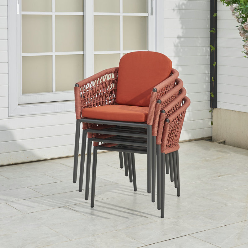 Outdoor Rope Dining Set