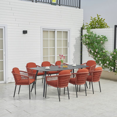 Outdoor Rope Dining Set