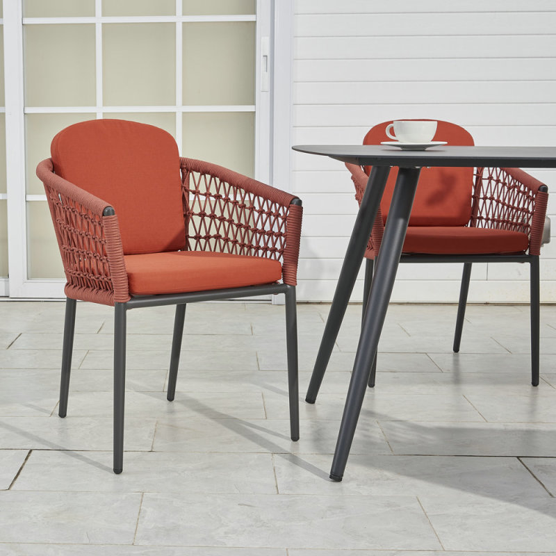 Outdoor Rope Dining Set