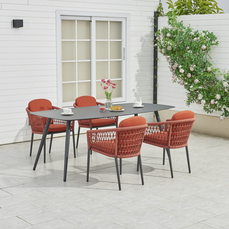 Outdoor Rope Dining Set
