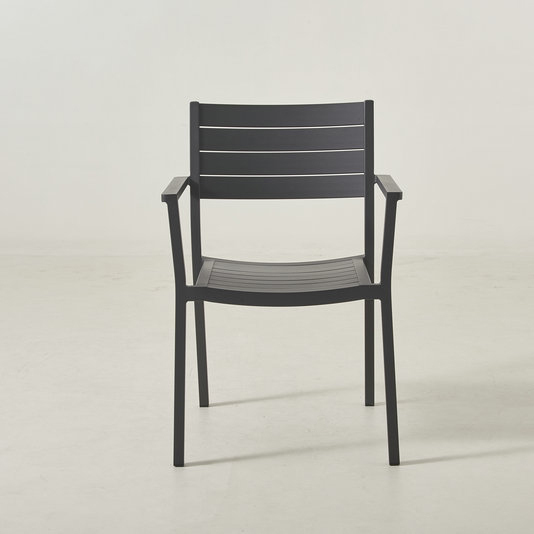 Simple Full Aluminum Chair For Dining