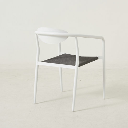 Minimalist Aluminum Dining Restaurant Chair