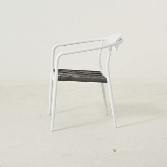 Minimalist Aluminum Dining Restaurant Chair