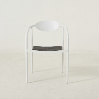 Minimalist Aluminum Dining Restaurant Chair