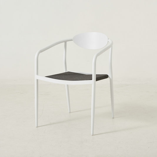 Minimalist Aluminum Dining Restaurant Chair