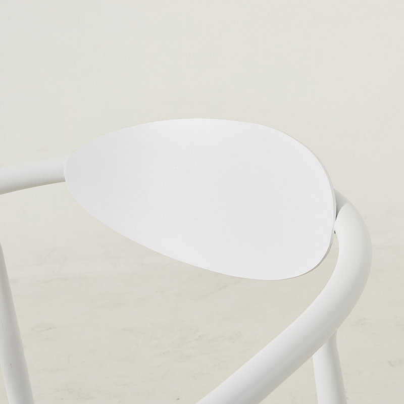 Metal Frame Garden Bistro Dining Cafe Chair