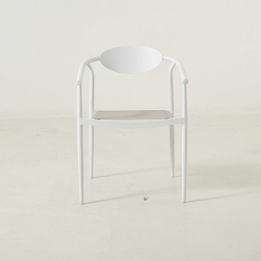 Metal Frame Garden Bistro Dining Cafe Chair