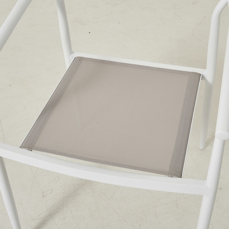 Metal Frame Garden Bistro Dining Cafe Chair