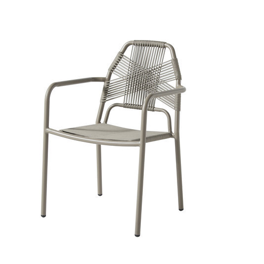 Cafe Furnitrue Garden Weaving Rope Chair