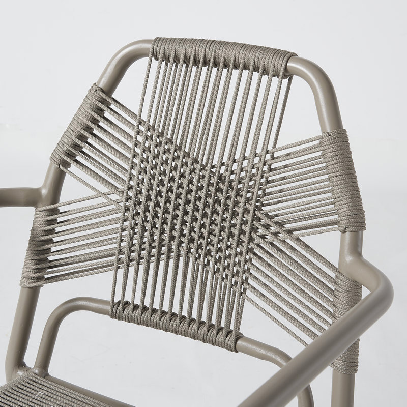 Cafe Furnitrue Garden Weaving Rope Chair
