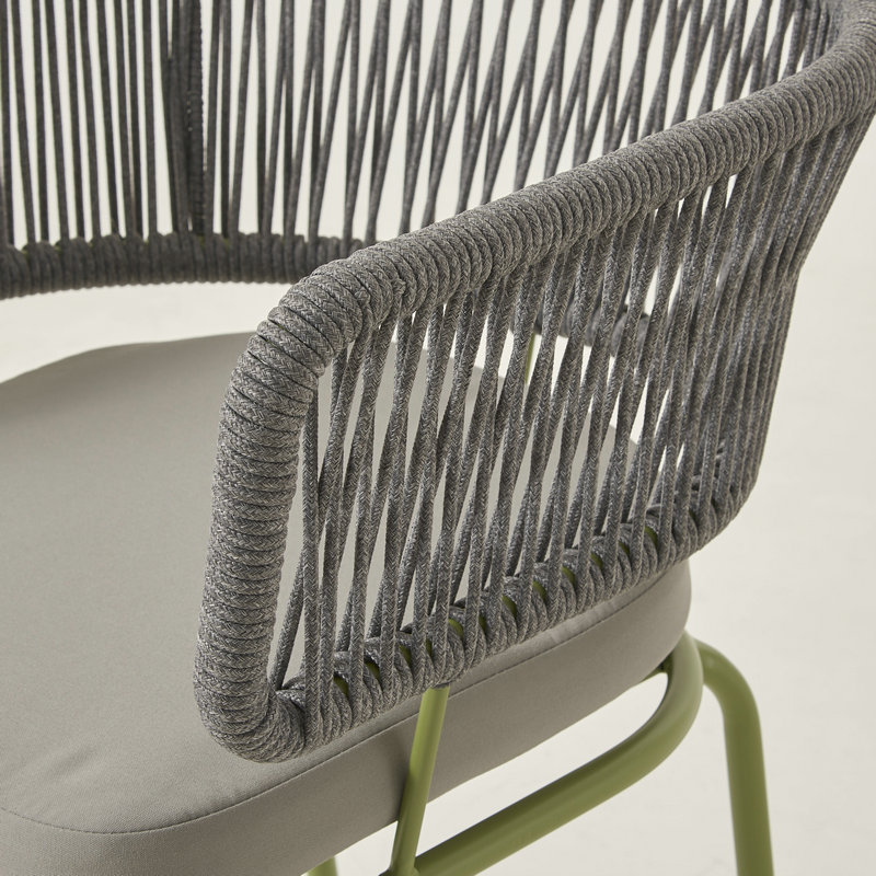 Hotel Furniture Patio Dining Rope Chair