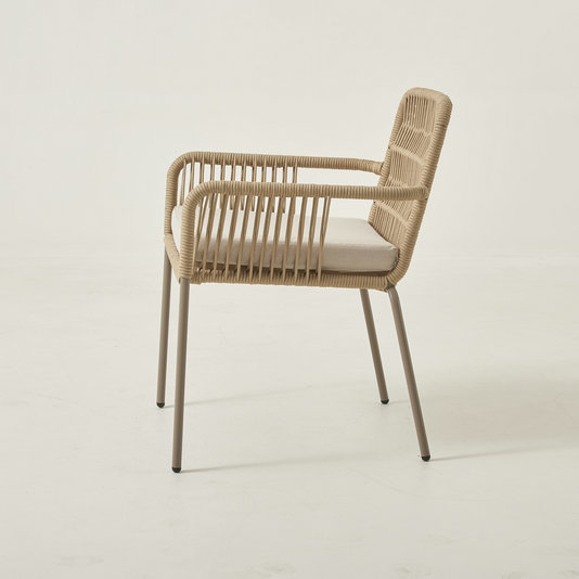 Villa Furniture Dining Cafe Rope Chair