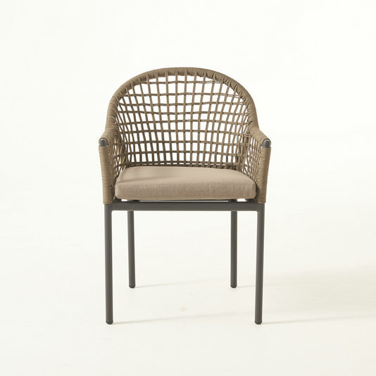 Stackable Rope Weaving Bistro Chair