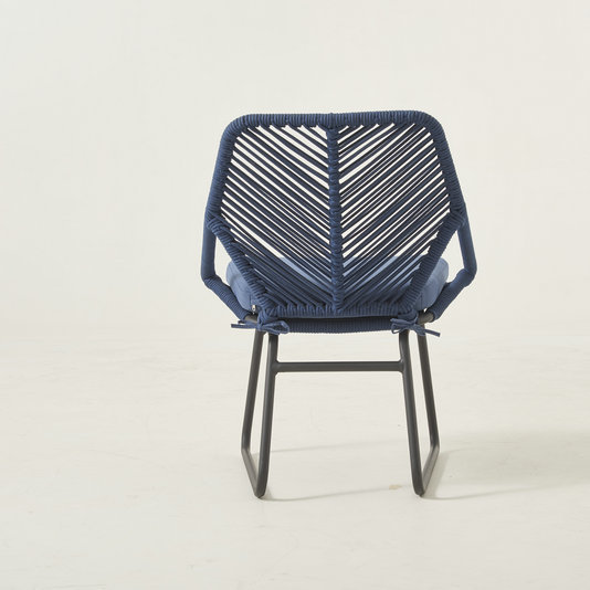 Rope Weaving Restaurant Patio Chair